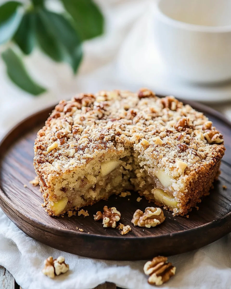 Apfel-Walnuss-Streusel-Kuchen