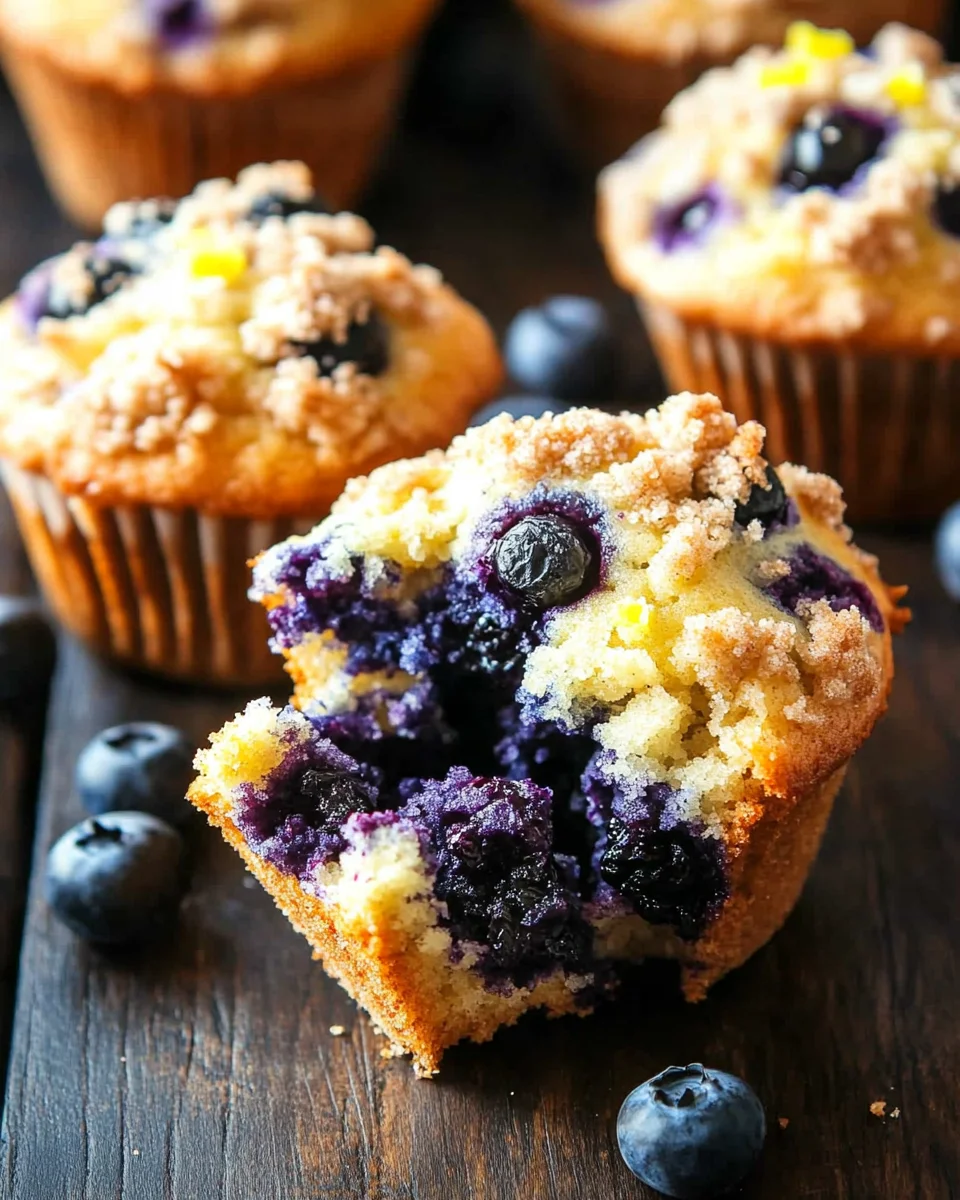 Beste Blaubeer-Streusel-Muffins ever - Jumbo Blueberry-Muffins 27 Beste