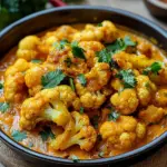 Blumenkohl Curry aus dem Backofen