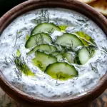 Cacık &ndash; T&uuml;rkischer Joghurt-Gurken-Dip
