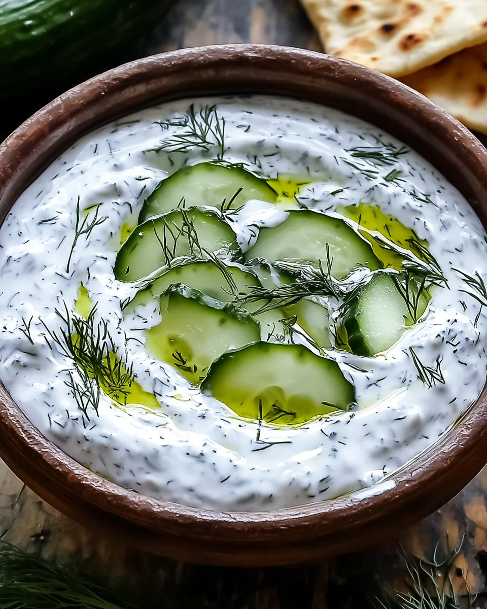 Cacık – Türkischer Joghurt-Gurken-Dip