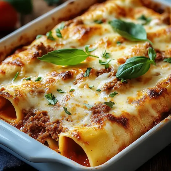 Cannelloni mit Hackfleisch