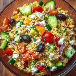 Couscous-Salat mit Feta