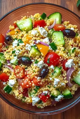 Couscous-Salat mit Feta