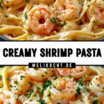 Creamy Shrimp Pasta 17 Pinterest Hidden Image