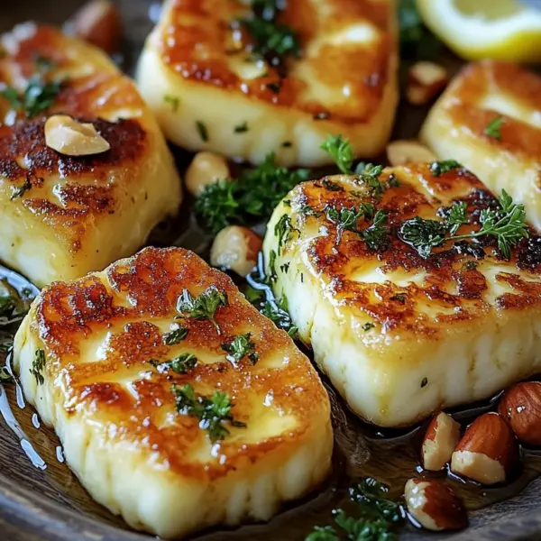 Crispy Pan-Fried Halloumi
