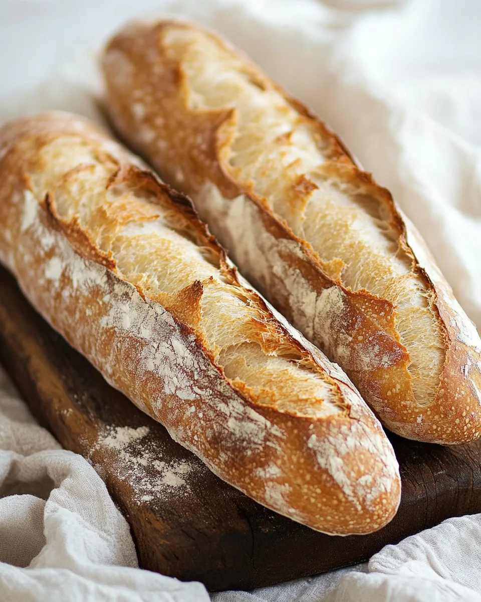 Einfaches Rezept für knuspriges Baguette 12 Einfaches