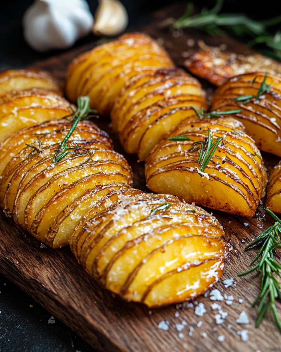 Fächerkartoffeln / Hasselback-Kartoffeln