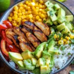 Fajita-Huhn-Burrito-Sch&uuml;ssel