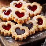 Feine Linzer-Pl&auml;tzchen mit Marmelade