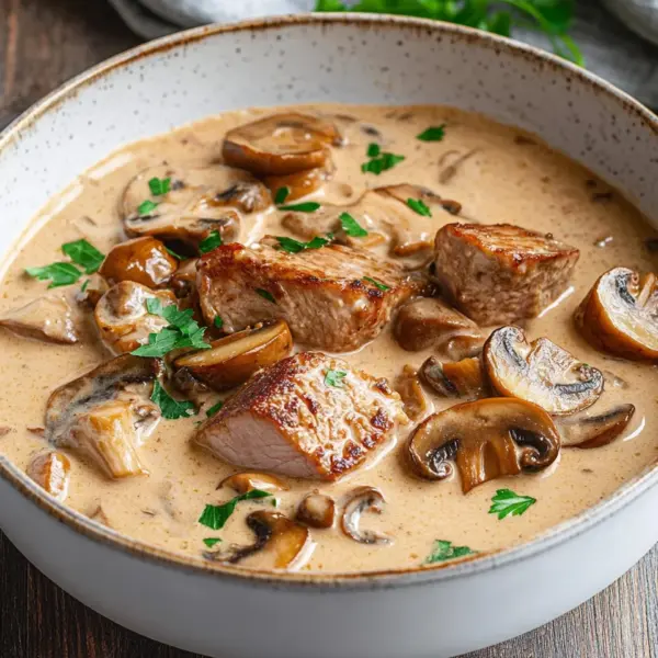 Filettopf mit Champignons