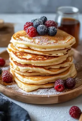 Fluffige Quark-Pfannkuchen ohne Mehl