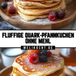 Fluffige Quark-Pfannkuchen ohne Mehl 15 Pinterest Hidden Image