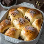 Fluffige und weiche Schokobr&ouml;tchen aus Hefeteig