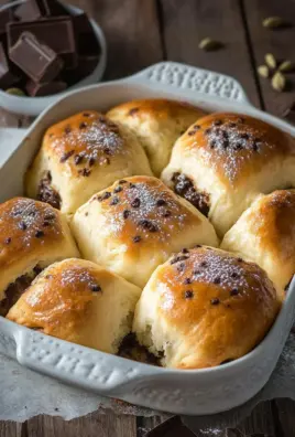 Fluffige und weiche Schokobrötchen aus Hefeteig 19 Fluffige und weiche Schokobrötchen aus Hefeteig