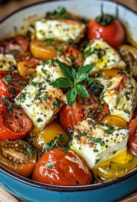Griechischer Feta Auflauf mit Tomaten