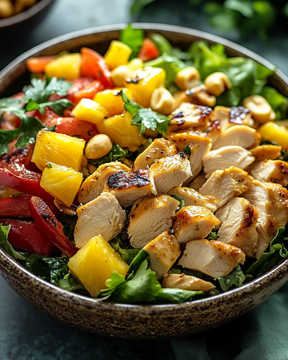 Hawaiianischer H&uuml;hnersalat