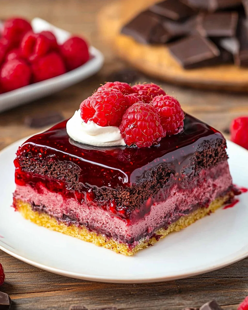 Himbeerkuchen mit Schokopudding 31 Himbeerkuchen mit Schokopudding