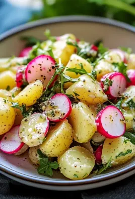 Kartoffelsalat mit Radieschen 21 Kartoffelsalat mit Radieschen