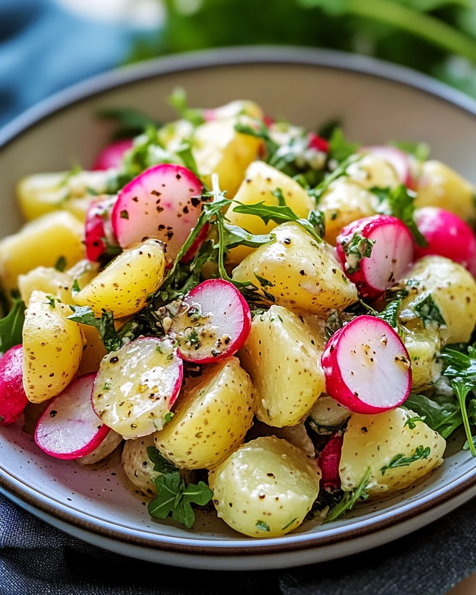 Kartoffelsalat mit Radieschen 22 Kartoffelsalat mit Radieschen