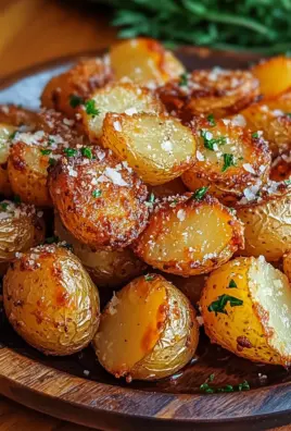 Knusprige Parmesan Röstkartoffeln