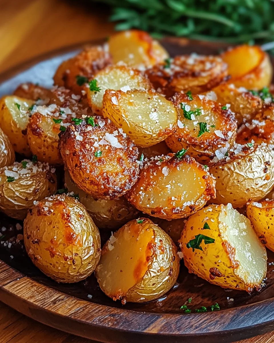 Knusprige Parmesan Röstkartoffeln
