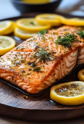 Köstliches und super saftiges Lachsfilet aus dem Ofen