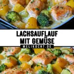 Lachsauflauf mit Gemüse 20 Pinterest Hidden Image