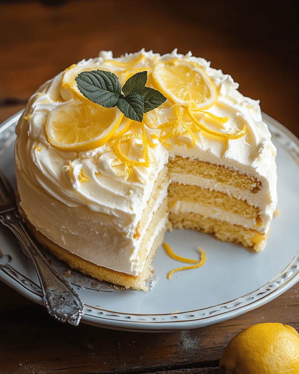 Limoncello-Mascarpone-Kuchen