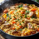 Onepot Orzo-Wikinger-Topf
