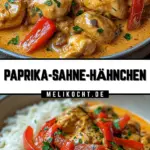 Paprika-Sahne-Hähnchen 21 Pinterest Hidden Image
