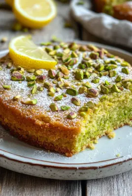 Pistazienkuchen mit Zitrone und Mandeln 23 Pistazienkuchen mit Zitrone und Mandeln
