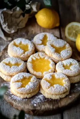 Plätzchen mit Lemoncurd