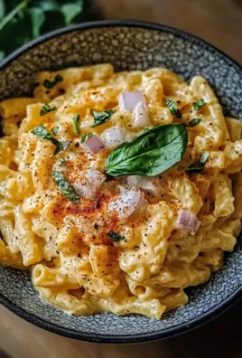 Protein Nudeln mit Hüttenkäse