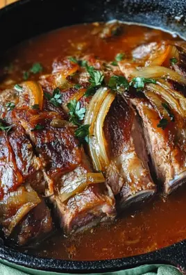 Räuberbraten Rezept, schmort im Ofen einfach vor sich hin!