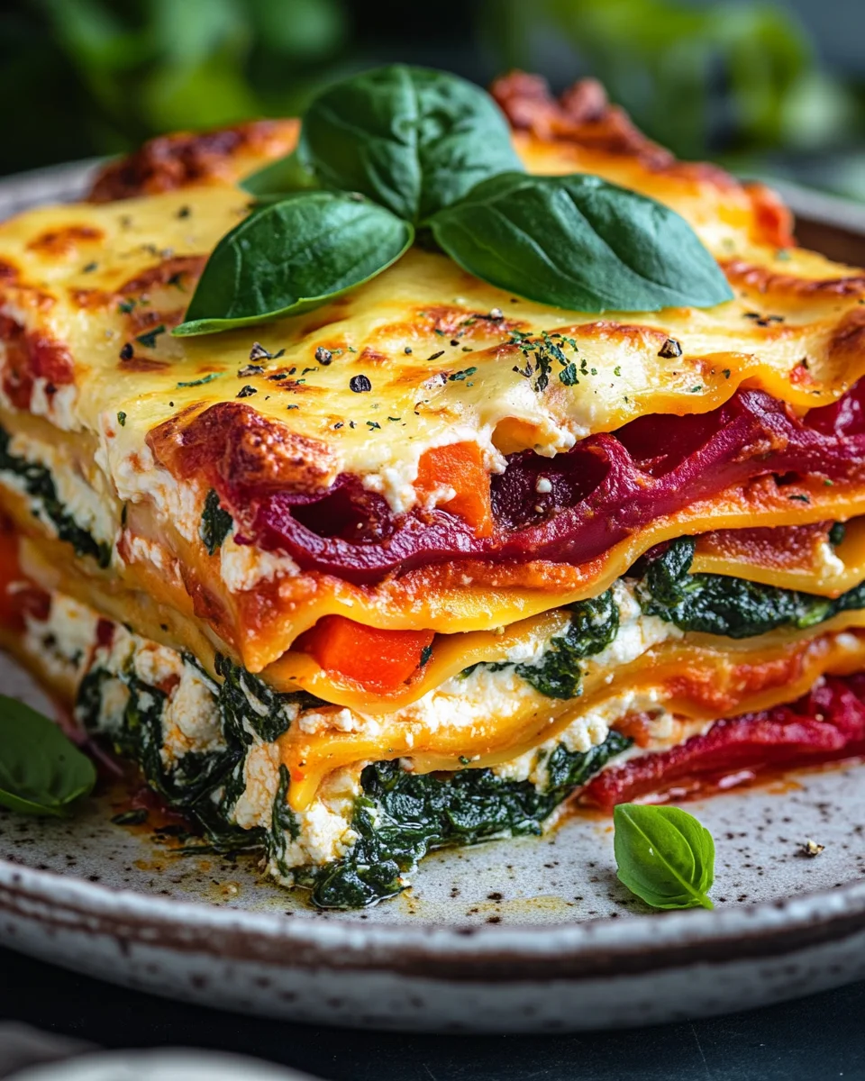 Regenbogen Lasagne 24 Regenbogen
