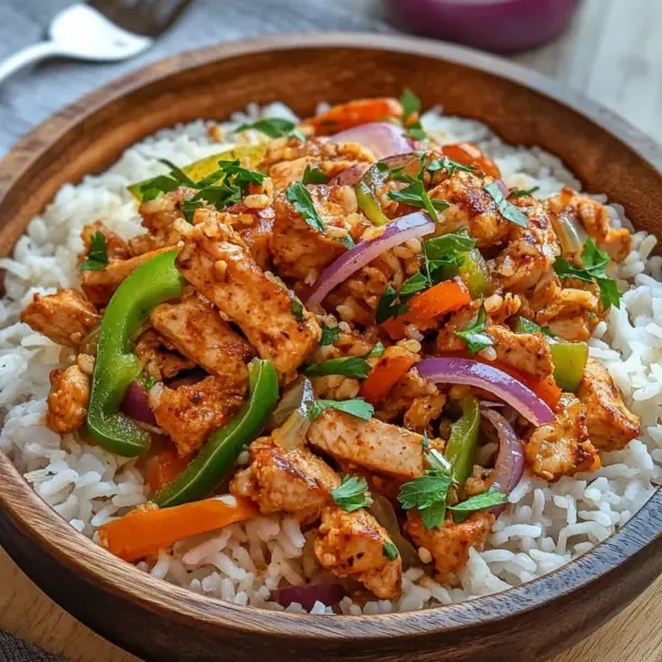 Reispfanne mit Putengyros