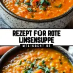Rezept für Rote Linsensuppe 24 Pinterest Hidden Image