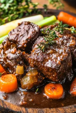 Rinderbäckchen schmoren | zart und mit feinster Soße