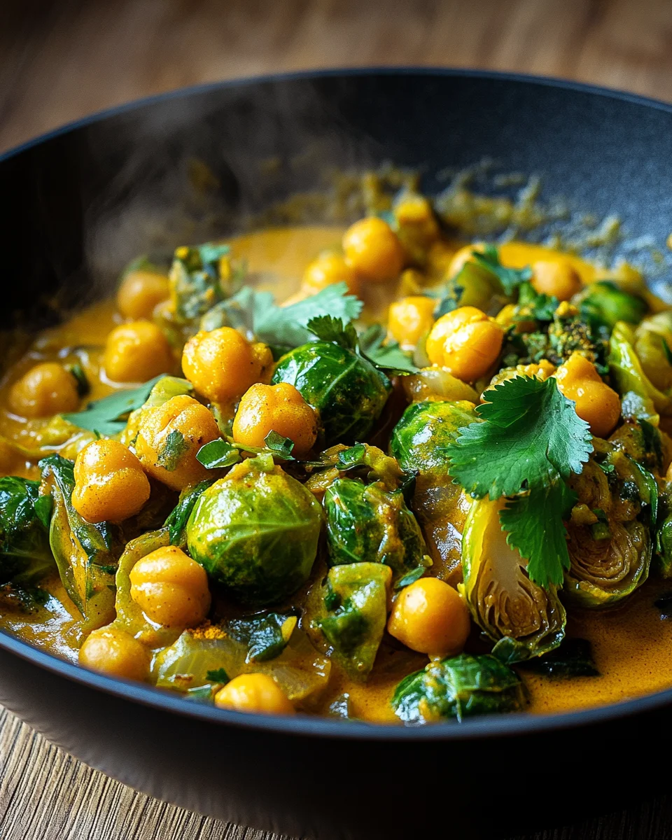 Rosenkohl-Curry