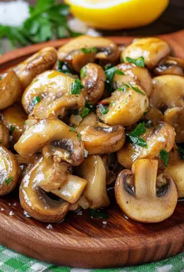 Saftige Knoblauch-Champignons Rezept