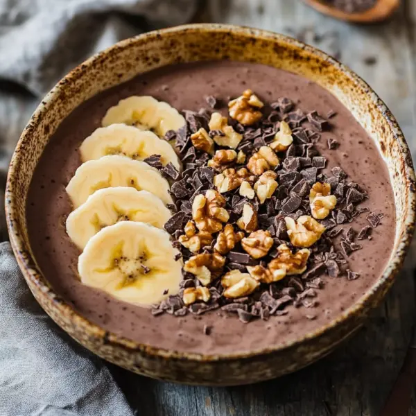 Schoko-Smoothie-Bowl