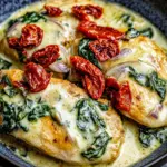 Spinat Parmesan H&auml;hnchen