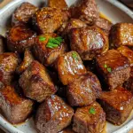 Steak-H&auml;ppchen aus der Hei&szlig;luftfritteuse