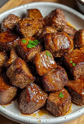 Steak-Häppchen aus der Heißluftfritteuse 22 Steak-Häppchen aus der Heißluftfritteuse