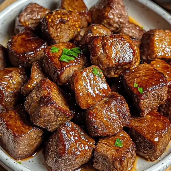 Steak-Häppchen aus der Heißluftfritteuse