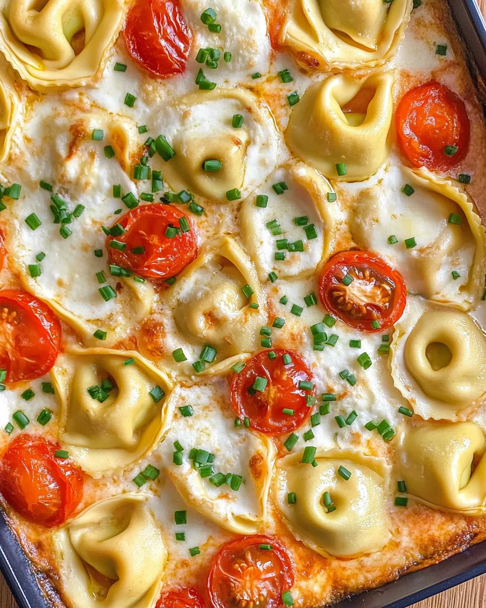 Tortellini-Auflauf mit Tomaten & Mozzarella 19 Tortellini-Auflauf