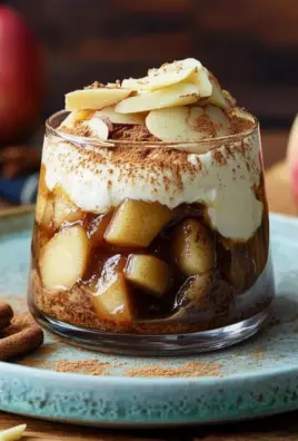 Würziges Bratapfel-Tiramisu