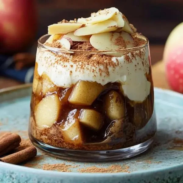 Würziges Bratapfel-Tiramisu
