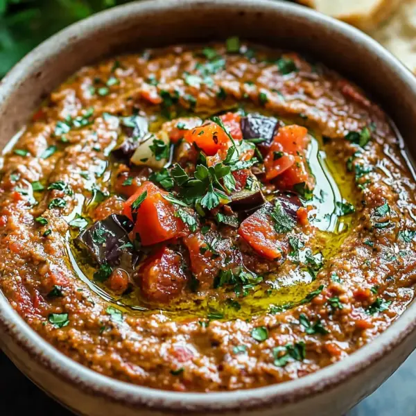 Zaalouk – Marokkanischer Auberginen-Tomaten-Dip